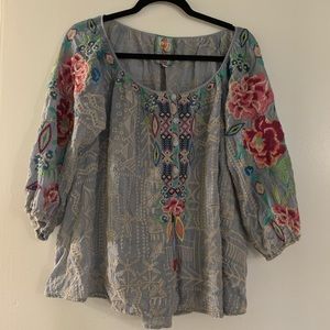 Johnny Was Trista blouse
